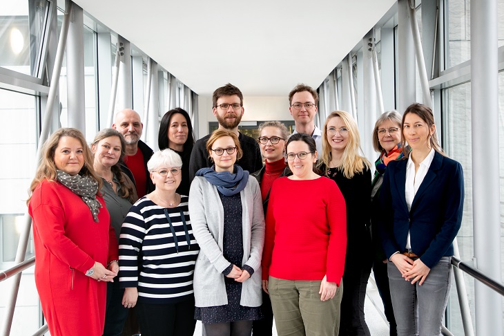 Gruppenbild des Ambulanzteams Gruppenbild des Ambulanzteams
